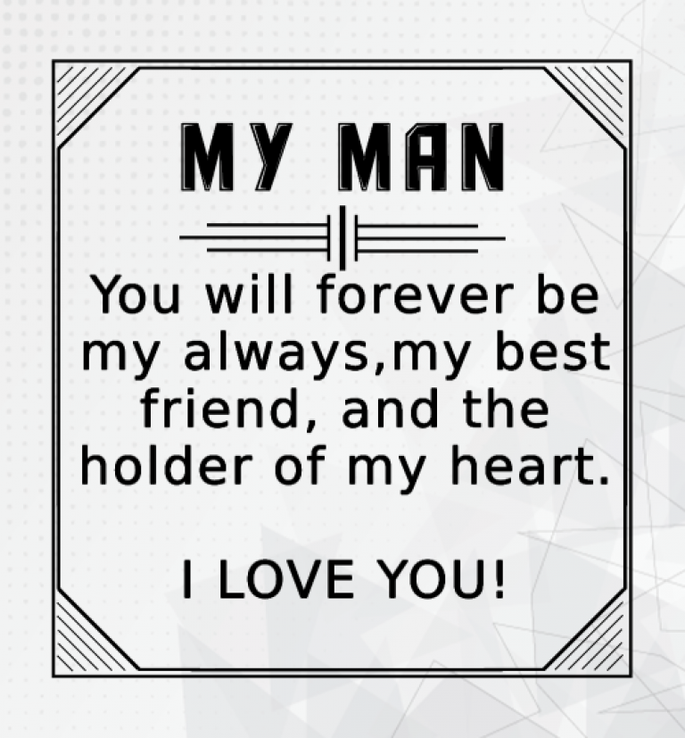 My Man, you will Forever be My Always - Men's Openwork Watch | Boyfriend Gift Birthday | Anniversary Gift Husband | Father's Day Gift from Wife | Unique Gift for Him | Wedding Gift | Watch Box for Him | Engagement Gift for Man | Classic Watch, hgs013