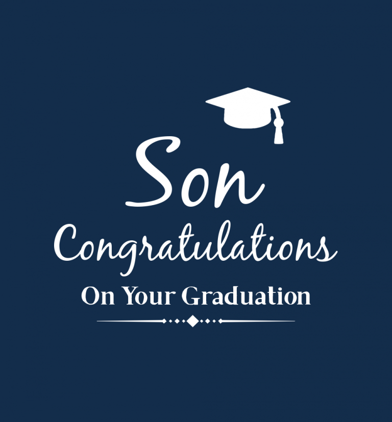 Son, Congratulations on Your Graduation - Men's Openwork Watch | Gift for Son | Graduation Gift for Son, hgs011